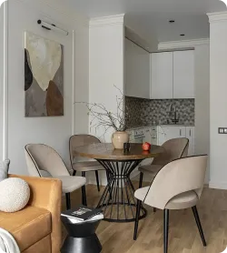 Кухня ЛЮКС белая 2